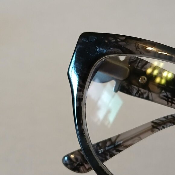 Guess By Marciano Women Gray Semi Cat Eye Eyeglasses Frames GM 196 51-17-135 mm - Picture 11 of 11